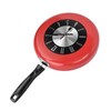 Frying Pan Wall Clock Aluminum Kitchen Pot Decorative Hanging Clocks