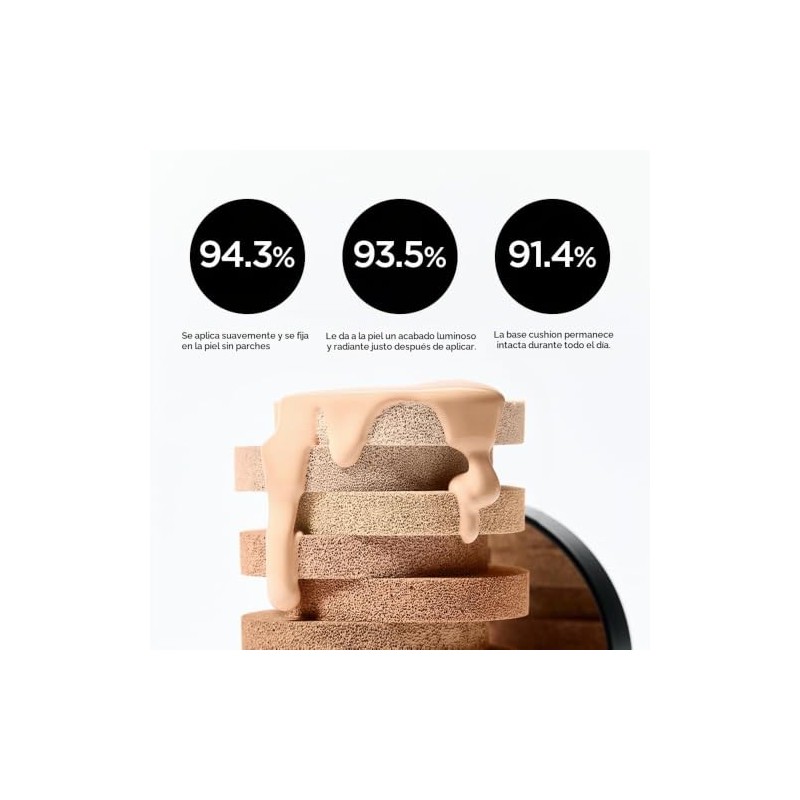 JUNG SAEM MOOL- [JUNGSAEMMOOL OFICIAL] Essential Skin Nuder Cushion (Mediano)