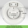 uowlbear Ceiling Light 9 Inches, 3 Color Temperatures Switchable 18W