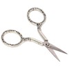 Sewing Scissors Vintage Chain Silver Bauhinia Stainless Steel Pointed Small