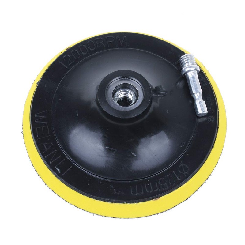 AUTOTOOLHOME Disc Paper, Magic Type, Sandpaper, Round, 4.9 inches (125