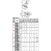yu-ei Threaded Caster Small with Free Car 75 Diameter Hard