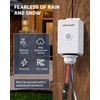 DEWENWILS Outdoor Indoor Wireless Light Switch and Receiver Kit, 15A/1800W,