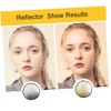 TEHAUX 2Pcs Photography Light Reflector Gold Silver Collapsible Disc for