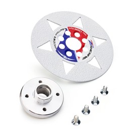 ZERICHIVE 4.5" Tile Saw Blade Diamond Blade Cutting and Grinding for Granite Marble Porcelain Tiles