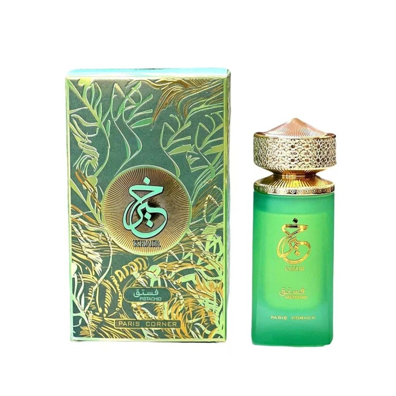 Pistachio KHAIR by Paris Corner Eau De Parfum 100ml (3.4