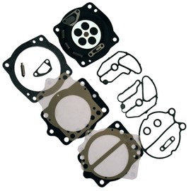 Venom Premium Carb Carburetor Kit (For Keihin & For Kawasaki, Fits MANY 650 750 900 1100 / (Fits Polaris 700 900 1050 1200 Watercraft NEVER China, SEE DESCRIPTION for exact Fit
