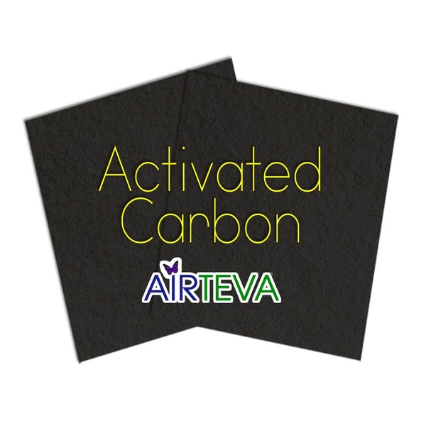 13 x 21 Activated Carbon air filter refill pads (2