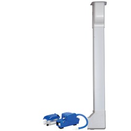 Little Giant EC-1K-DV 110-240 Volt, 50/60 Hz Mini Condensate Pump and Line Kit for Mini-Split/Ductless Air Conditioners, Blue, 553517