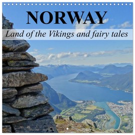 Norway Land of the Vikings and fairy tales (Wall Calendar 2025 12 × 12 Inch) CALVENDO 12 Month Wall Calendar