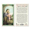San Francis Imports Prayer to St. Joseph Laminated Holy Card