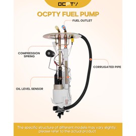 OCPTY Fuel Pump Electric Module Assembly Replacement for 1998-2004 for Nissan Frontier 2.4L