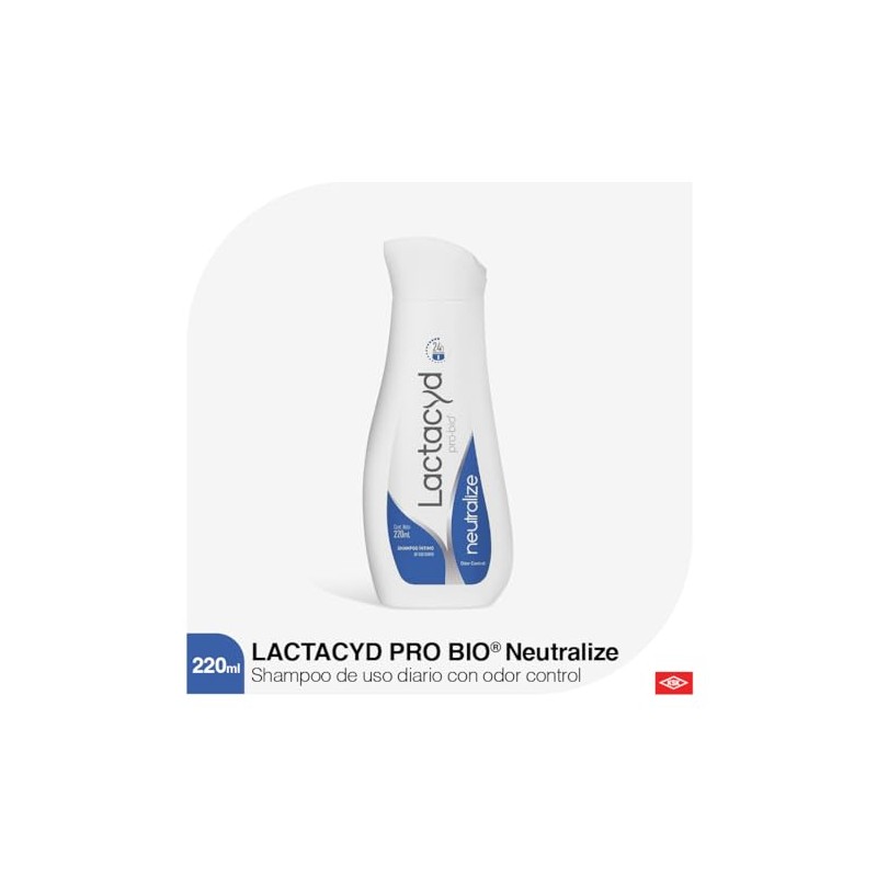 Lactacyd Neutralize Shampoo Intimo de Uso Diario - 1 x