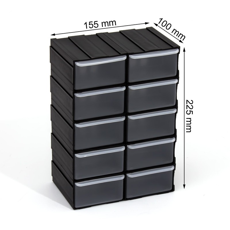 Patrol Group SZU10 Xczap G001 Set of 10 Modular Storage
