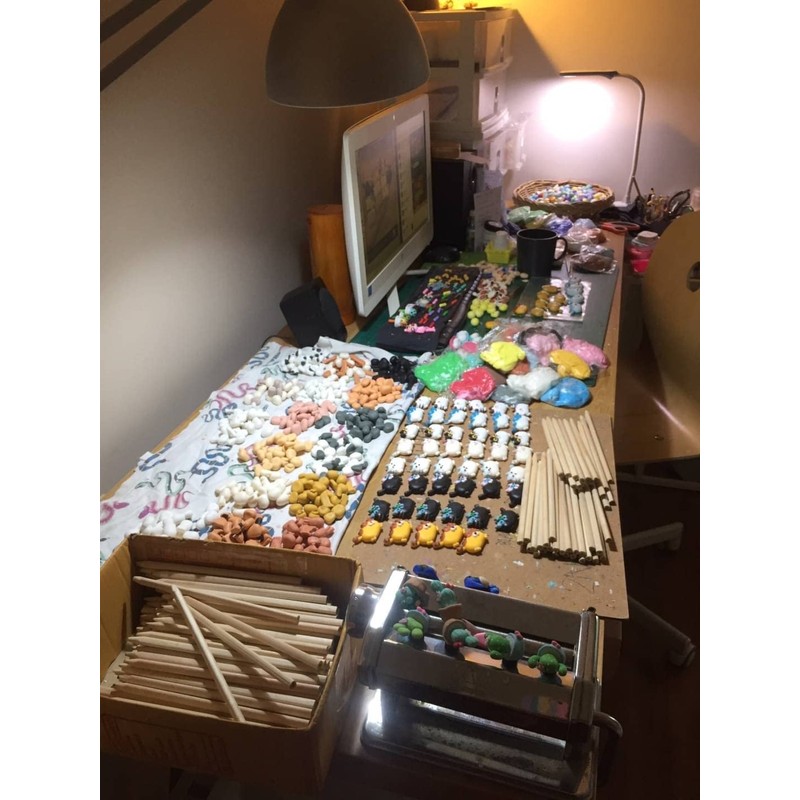 SukDecor Fridge Whiteboard Handmade Magnets Refrigerator 3D Funny Décor Home