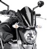Puig 7015N Windshield for Yamaha MT-07 2014, Black, Medium