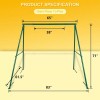 Hishine Swing Stand Heavy Duty Swing Frame Full Steel Metal
