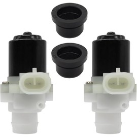 GOLICC Truck Windshield Washer Pump Compatible with Kenworth T680, T880, Peterbilt 104307, T4695001, 104252 & More Models | Heavy-Duty Replacement (2-Pack)