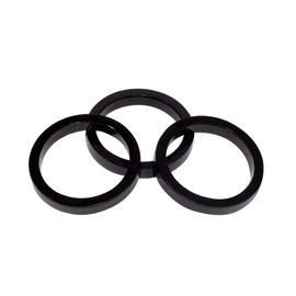 Weldtite WEL8043 Aheadset Spacer - Black, 1-1/8 Inch