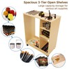 VISWIN Art Cart Organizer, Solid Beechwood Art Supply Storage Organizer