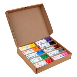 Crayola Ultra Clean Washable Markers Classpack (200ct), Bulk Markers for Preschool, Kindergarten, Elementary Classrooms, Teacher Classroom Must Have, 10 Colors