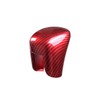 PIUGILH ABS Carbon Fiber Gear Shift Knob Cover Trim Decoration