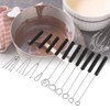 HAOHIZE Chocolate Fork, 10PCS Chocolate Dipping Fork Set, DIY Baking