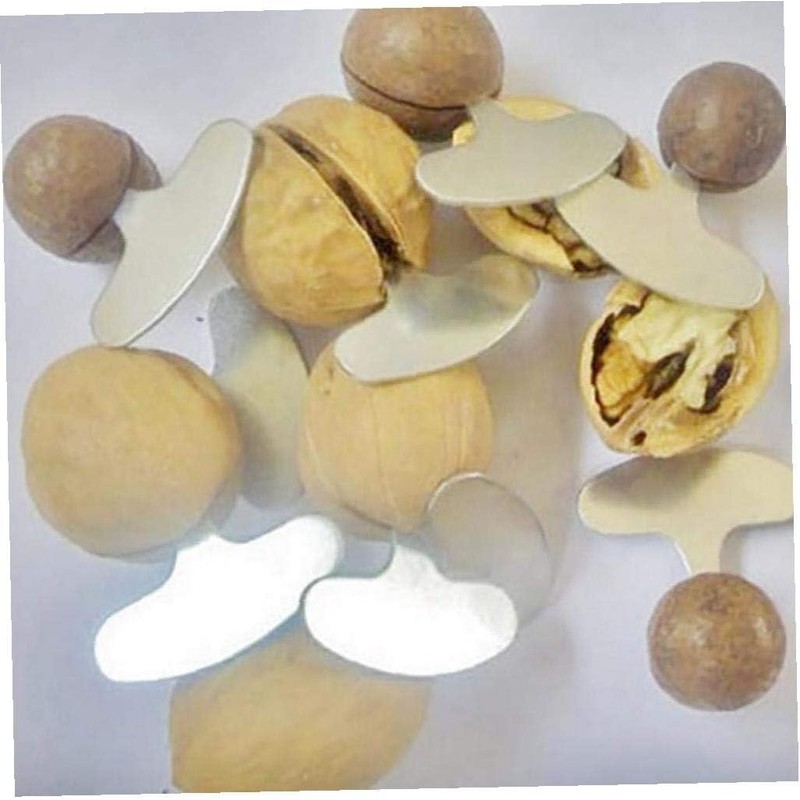 Nutcrackers, 5Pcs Nut Splitter Walnut Opener, Mini Nutcrackers, Stainless Steel