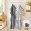 Kitinjoy Premium Kitchen Towels (16"x 28", 6 Pack), Large 100%