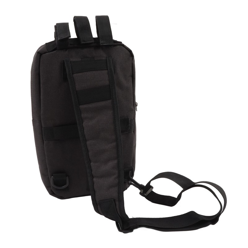 Cycling Shoulder Bag Dual Purpose Frosted Cloth Cycling Sling Backpack