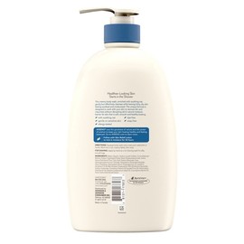 Aveeno Skin Relief Fragrance-Free Body Wash with Oat to Soothe Dry Itchy Skin, Gentle, Soap-Free & Dye-Free for Sensitive Skin, 33 fl. oz (Pack of 6)