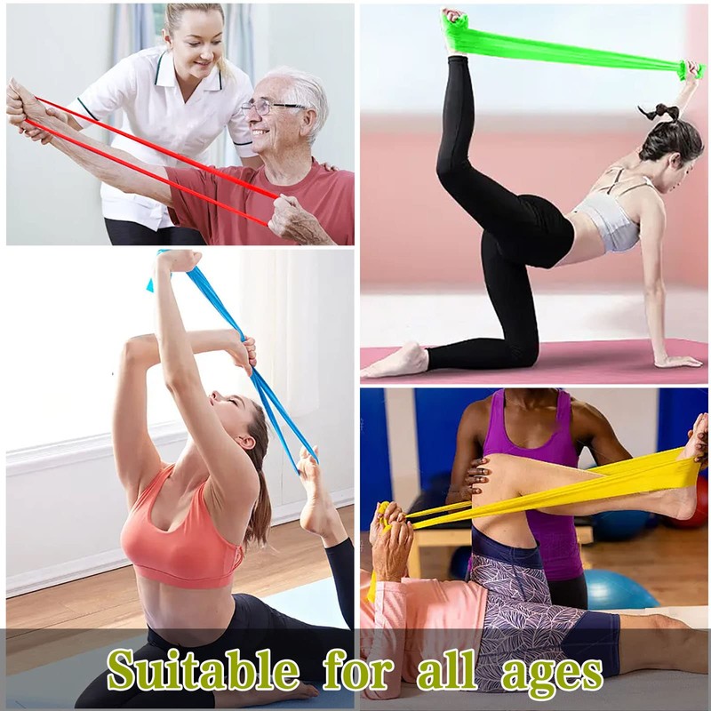 Kaimex Resistance Bands Exercise Bands Workout Bands Elastic Bands Stretch
