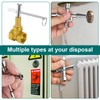 10-Piece Control Cabinet Key Set 4-in-1 Multifunctional Square Key Heating