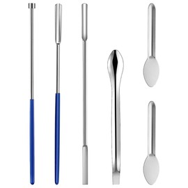 Hsthe Sea 6 Pcs Capsule Filling Machine Set 304 Stainless Steel Spoon Empty Capsule Filling Machine