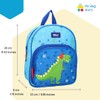 mybagstory - Backpack – Ready – Dinosaur – Blue –