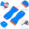 8 Pcs Plastic Razor Blade Scraper and 100 Pcs Blades,