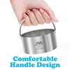 M JINGMEI Biscuit Cutter Set for baking (5 Pieces/Set), Round