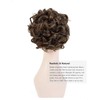 Yamel Chignon Hairpiece Curly Bun Scrunchie Extensions Synthetic Updo Combs