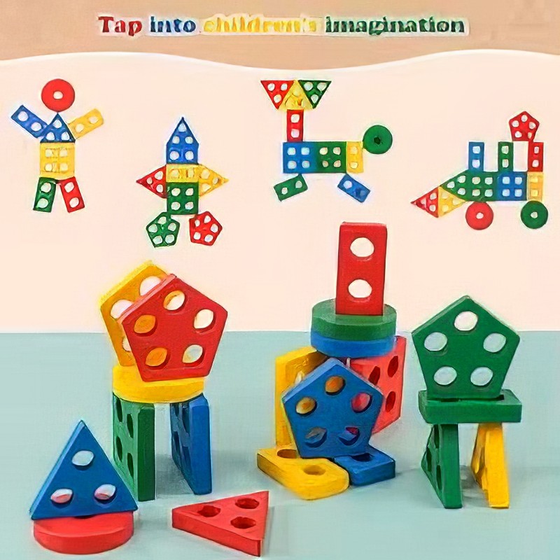 Educational Wooden Montessori Development Toys for Toddlers – Early Learning