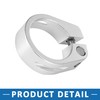 A ABSOPRO Aluminium Alloy Bike Seat Post Clamp Seat Adapter