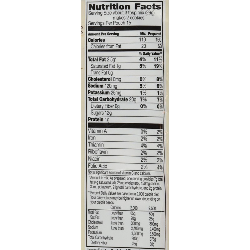 Betty Crocker White Chip Macadamia Cookie Mix, 14 Oz (3