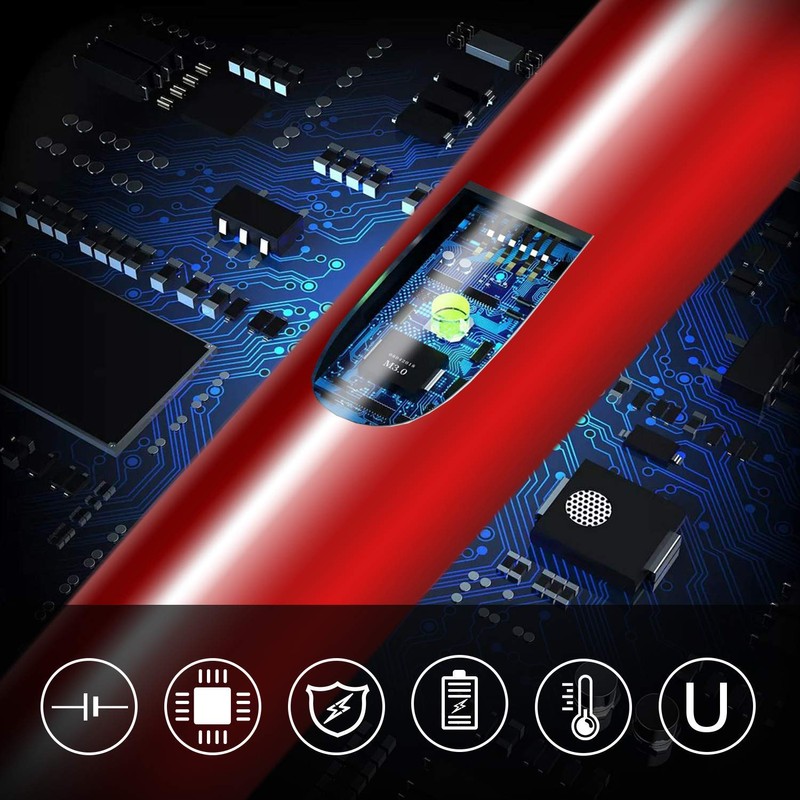 VEHHE Lighter, Rechargeable Candle Lighter Camping Lighters with Safety Switch