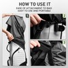 AMRTA Golf Bag Waterproof Rain Cover Hood Protection Black Pack