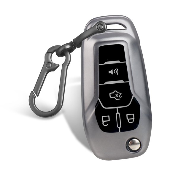 FT FUNTOR for Ford Car Key Cover,Compatible with Ford Bronco