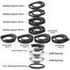 Bike Headset Combo CNC Processing Support Internal Routing Spacer Lower