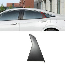 Door Window Pillar Posts Cover Trim Rear Pillar Molding Garnish Trim for Honda Civic 2016 2017 2018 2019 2020 2021 (Left (Driver) Side)