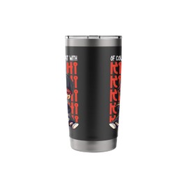 Funny "Of Course I Eath That With Kimchi" Stainless Steel Insulated Tumbler