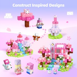 GobiDex 100 PCS Magnetic Building Blocks Set – Educational Sensory Construction Toy for Kids Ages 3+ | Group Activity & Birthday Princess Gift for Toddlers, Boys & Girls | MagWonder Fantasy World