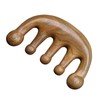 LeTradeJP Massage Comb, Sandalwood Comb, Half Moon Comb, Scalp Massage,
