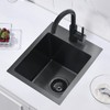 ZDHHT 13 x 15 x 8 Inch Black Drop-In Bar